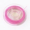Gecoated staaldraad  kleur rose