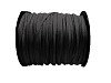 Suede veter kleur zwart