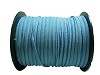 Suede veter kleur blauw