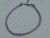 gevlochten leer armband