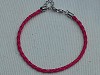 gevlochten leer armband
