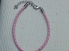 gevlochten leer armband