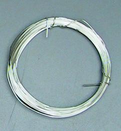 Verzilverd draad 0,6 mm.