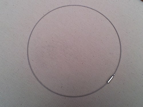 Ketting van gecoated metaaldraad