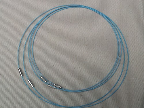 Ketting van gecoated metaaldraad
