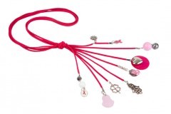 Suede ketting